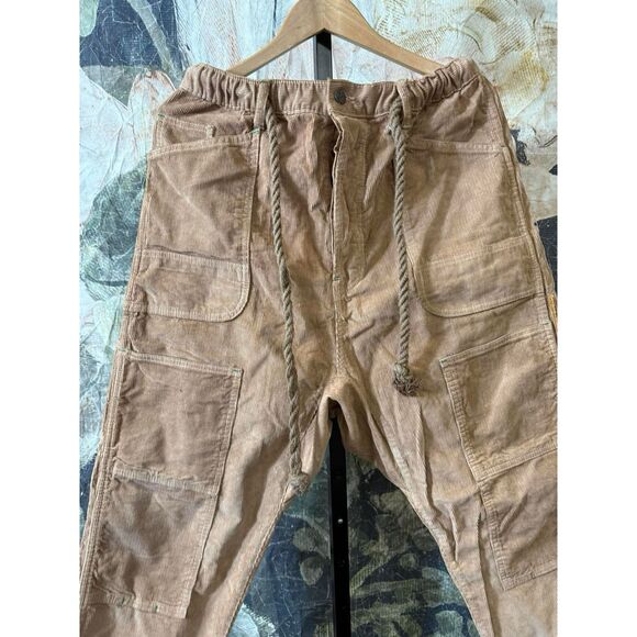 New Free People X Dr. Collectors Carpenter Cord Pants Size M - Picture 4 of 6